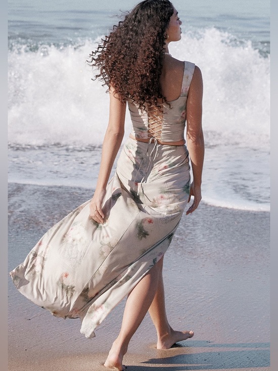 House of CB Dresses & Skirts - House of CB Vesper Vintage Floral Maxi Skirt